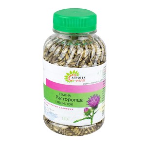 Расторопши пятнистой семена -БАД 150г (банка)