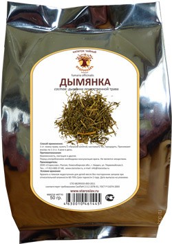 Дымянка лекарственная (трава, 50 гр.) Старослав