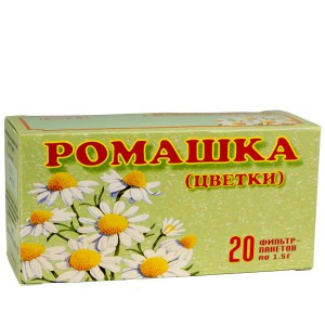 Ромашка (цветки) фиточай - БАД, 20 ф/п х 1,5 г